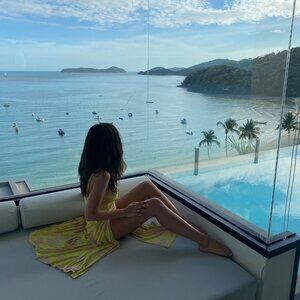 ASOS DESIGN Petite jacquard cami maxi dress with split